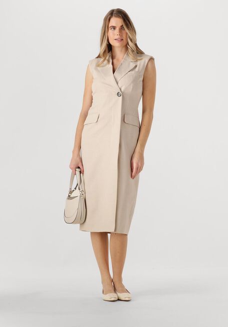 Beige INWEAR Midi jurk NAXAIW BLAZER DRESS - large