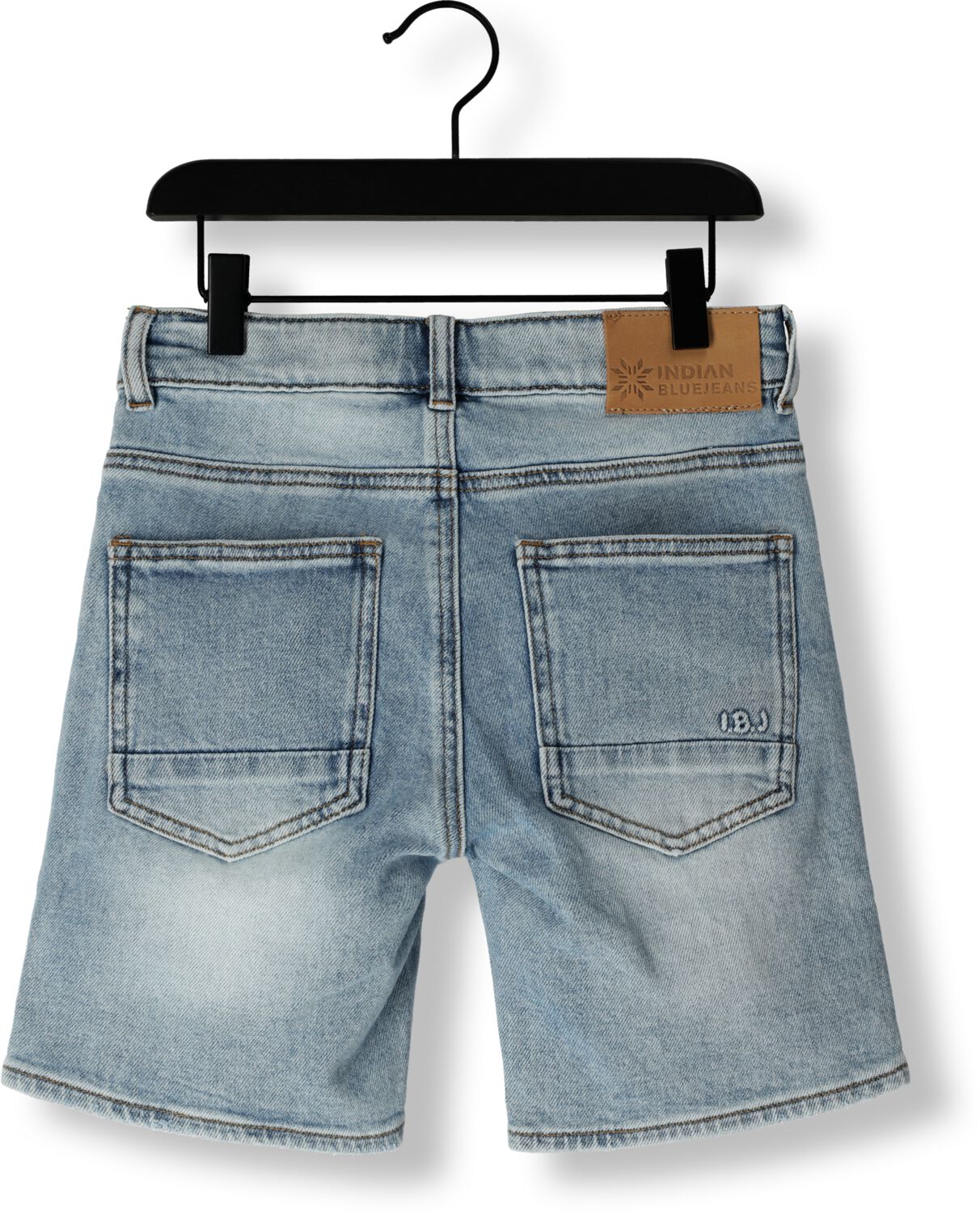 INDIAN BLUE JEANS Jongens Jeans Denim Wide Short Blue Denim Lichtblauw