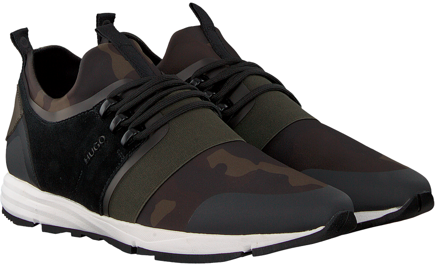hugo hybrid runn it leather trainer