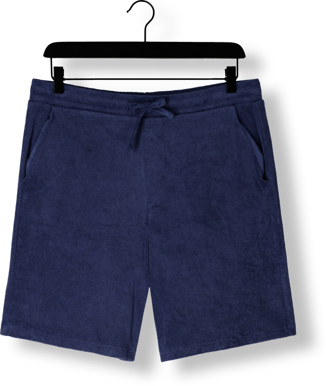 SELECTED HOMME Heren Broeken Slhloose-talon Towel Jersey Shorts Donkerblauw