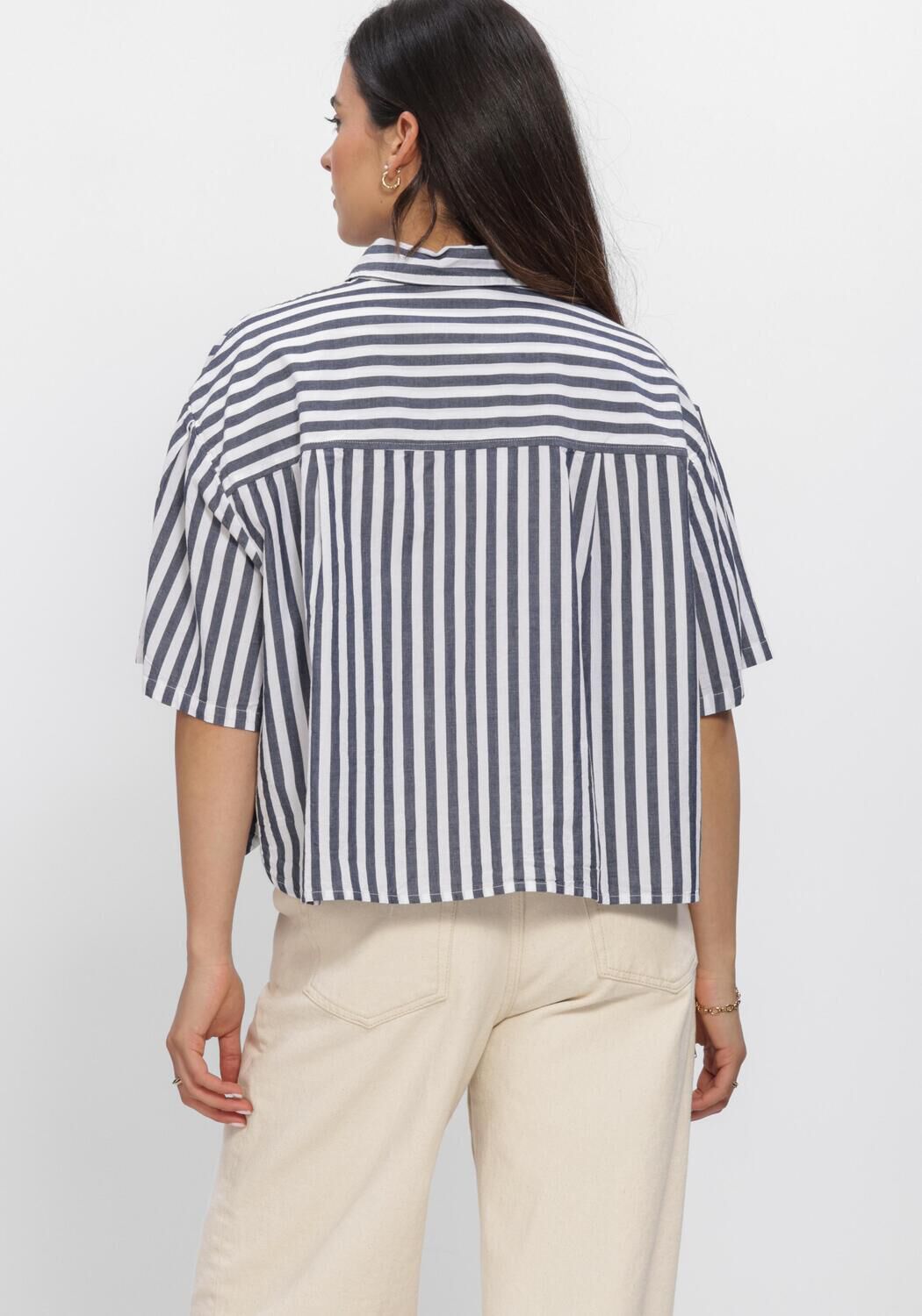 Blauwe AMERICAN VINTAGE Blouses VEXTOWN - large