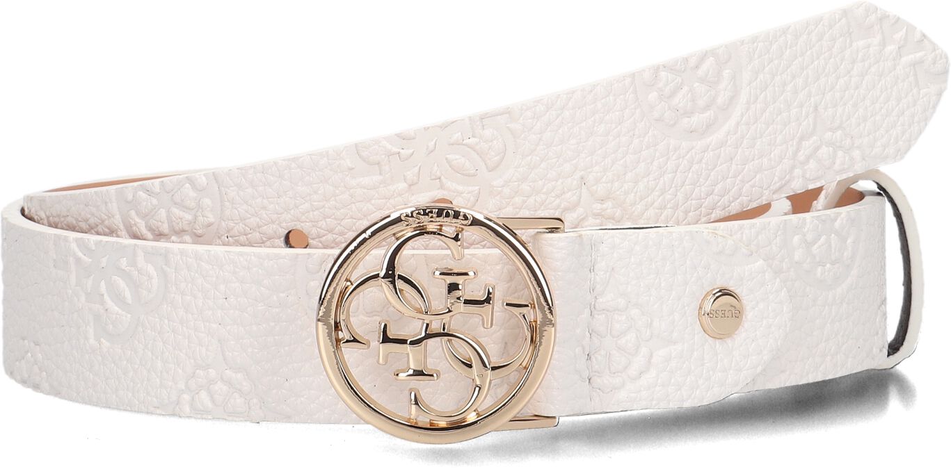 Guess Beige Witte Stijlvolle Riem Beige Dames