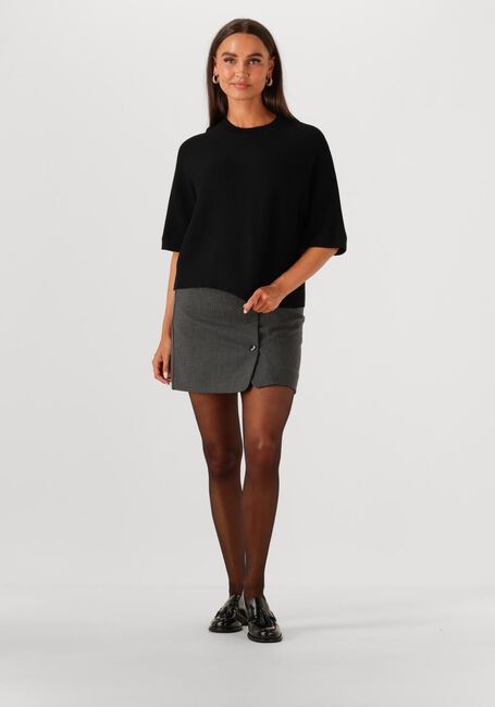 Zwarte MSCH COPENHAGEN T-shirt MSCHTHAMIRA 2/4 PULLOVER - large