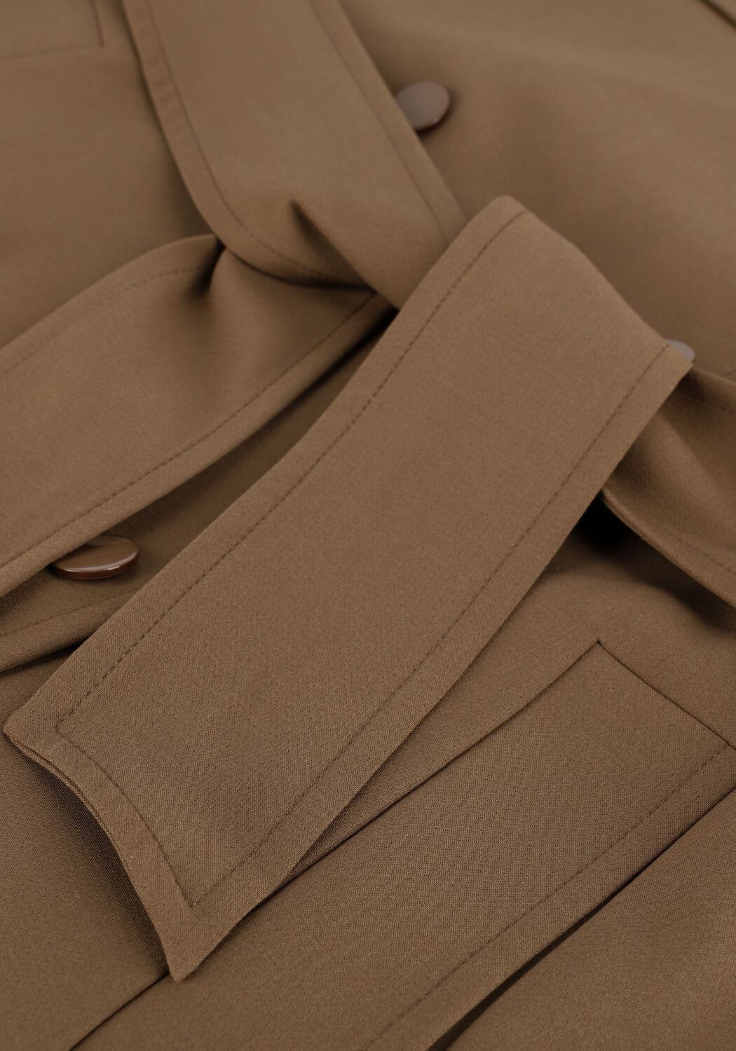 Bruine SECOND FEMALE Trenchcoats SILVIA CLASSIC TRENCHCOAT - large