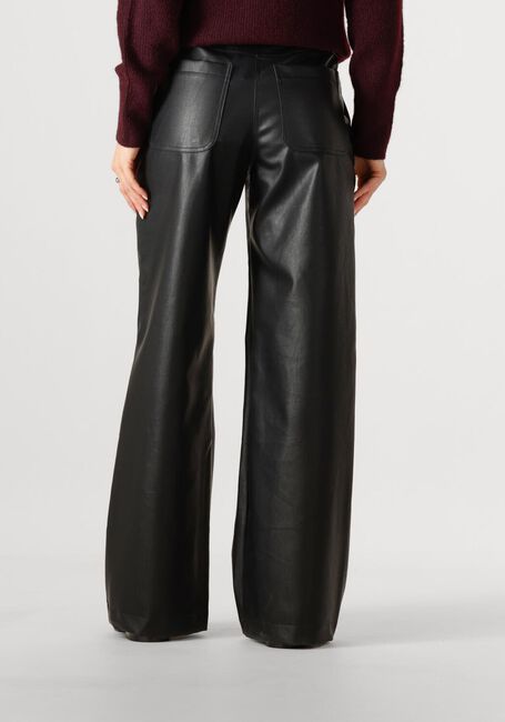Zwarte NEO NOIR Pantalon PINUR FAUX LEATHER PANTS - large