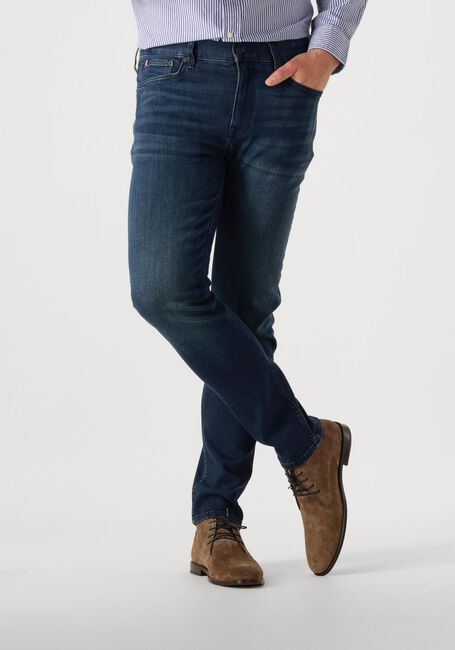 Blauwe TOMMY HILFIGER Straight leg jeans CORE BLEECKER DEEP BLUE - large