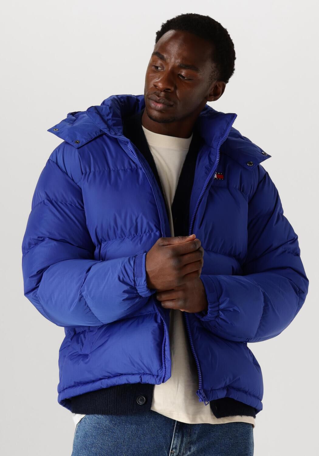 Tommy Jeans Gewatteerd jack met capuchon model 'ALASKA'