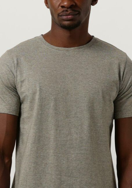 Donkergroene MATINIQUE T-shirt JERMANE MINI STRIPE - large