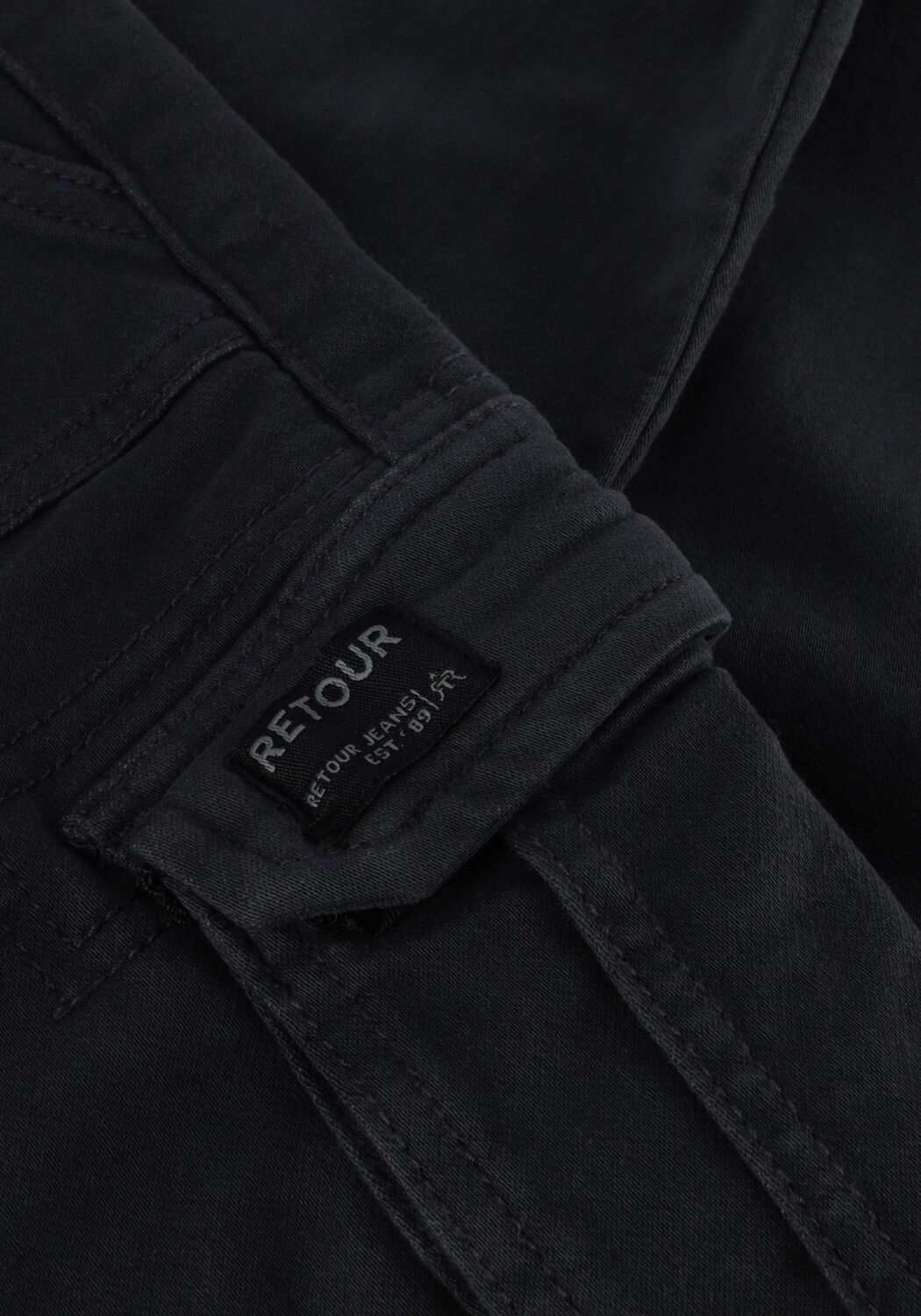 Zwarte RETOUR Joggingbroek ROAN - large