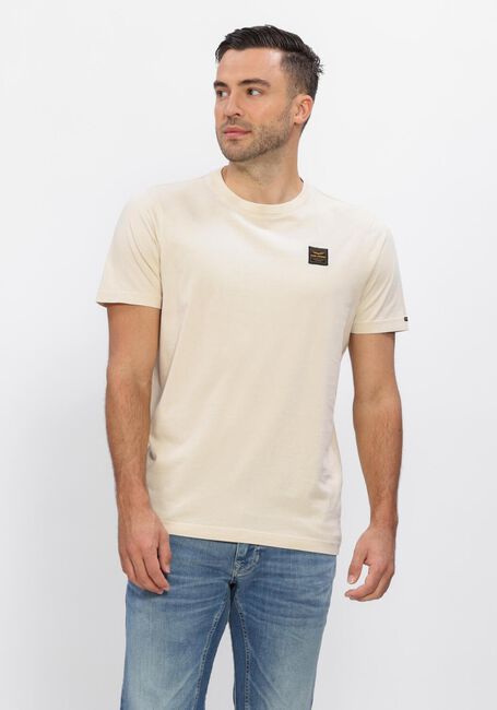 Beige PME LEGEND T-shirt ACID WASH + GARMENT DYE - large