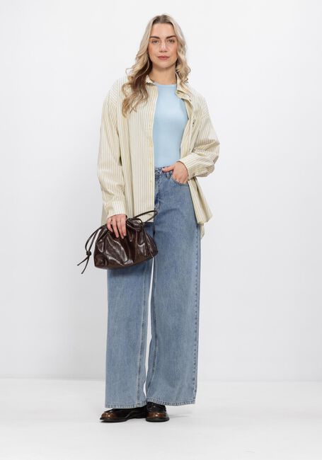 Lichtblauwe MODSTR&Ouml;M Top IGORMD SHORT T-SHIRT - large