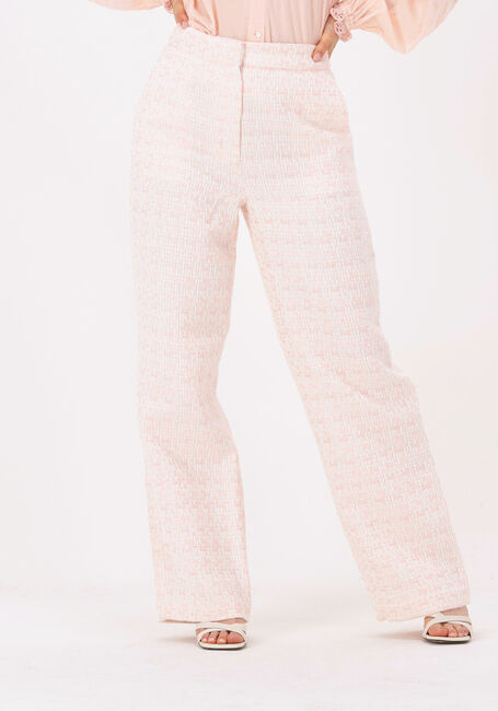 Lichtroze NA-KD Pantalon TWEED SUIT PANTS - large