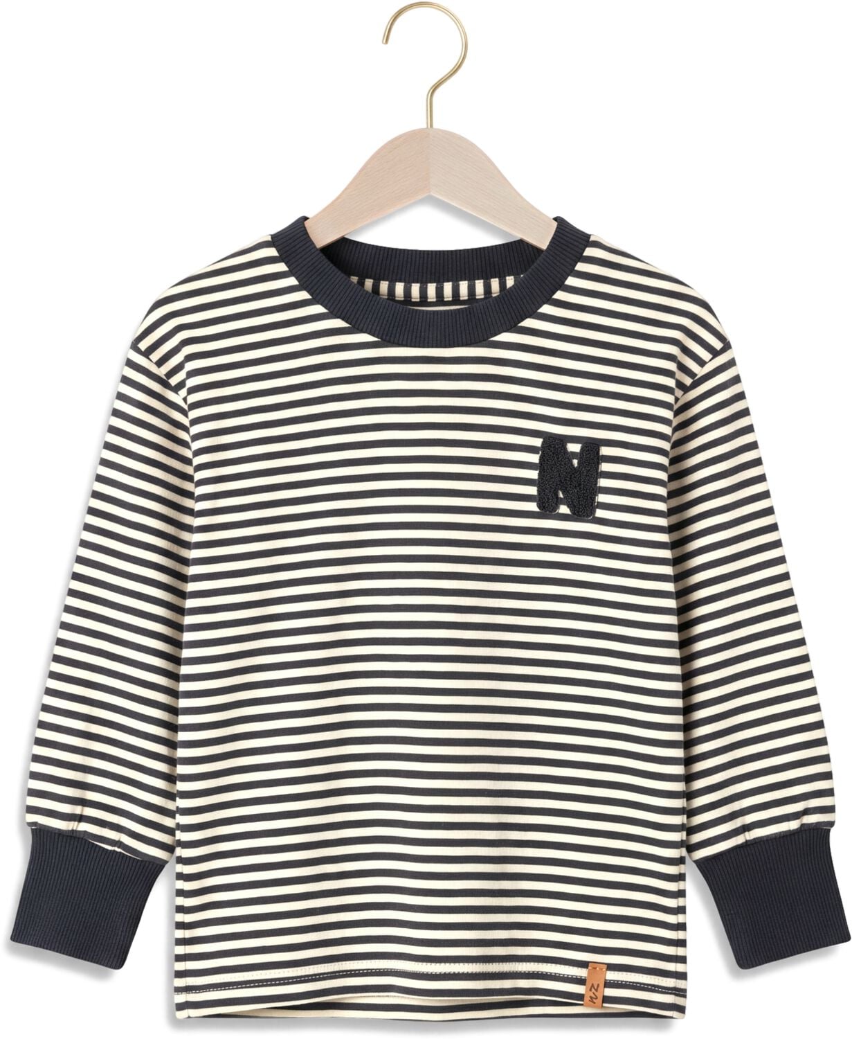 NIXNUT Jongens Polo's & T-shirts Rim Longsleeve Ecru