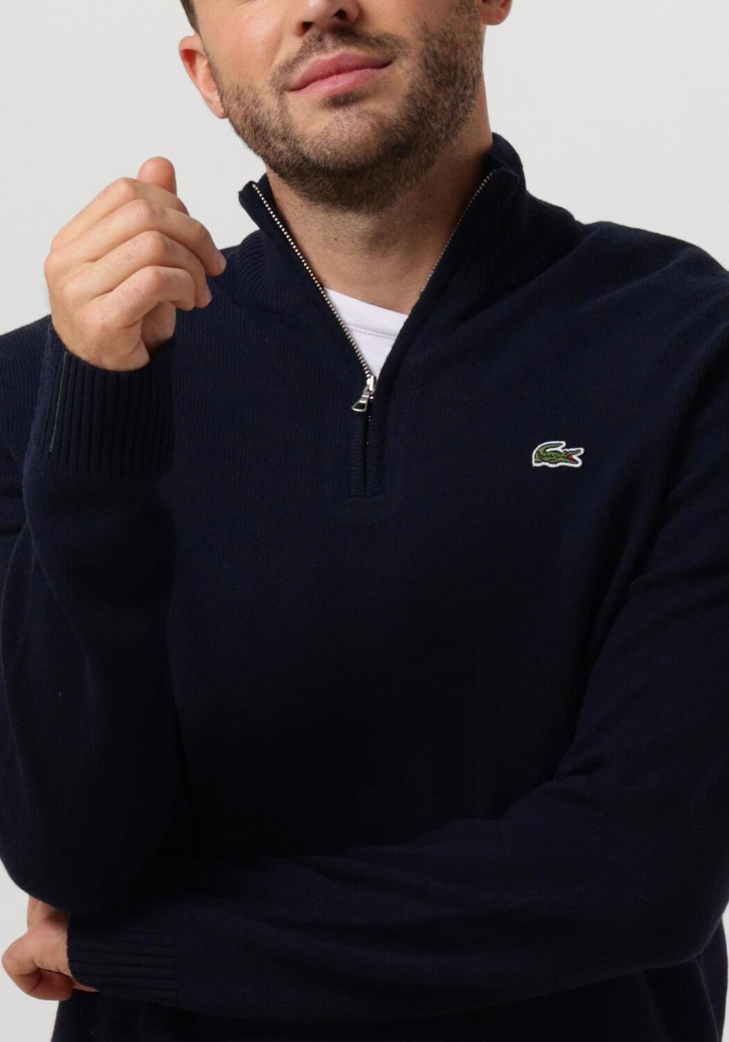 Lacoste trui hotsell met rits