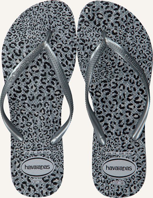 Grijze HAVAIANAS Teenslippers SLIM ANIMALS Grijze HAVAIANAS Teenslippers SLIM ANIMALS - large