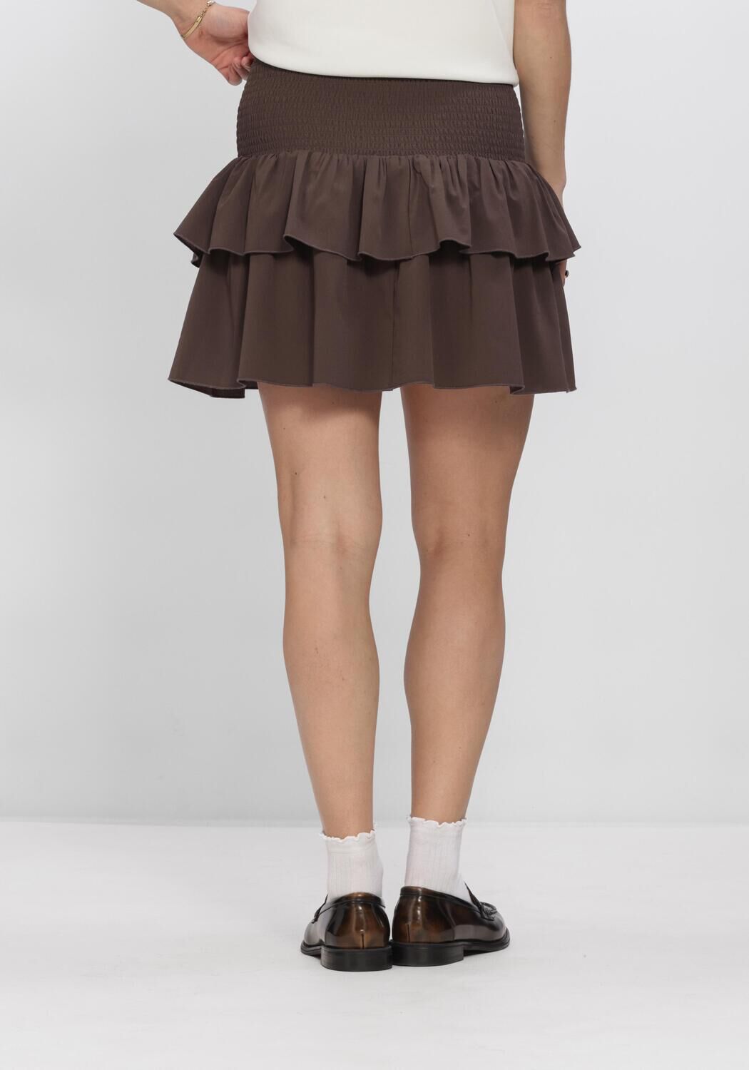 Bruine NEO NOIR Minirok CARIN R SKIRT - large