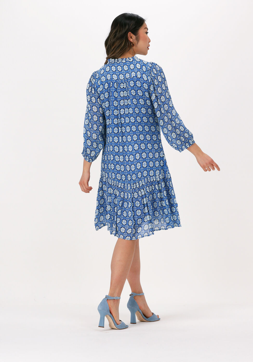 Moliin jurk blauw hotsell