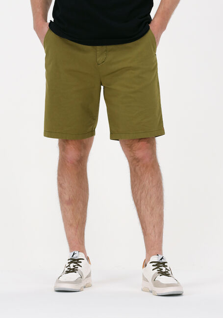 Groene SCOTCH & SODA Korte broek STUART GARMENT-DYED PIMA COTTON-BLEND SHORT - large