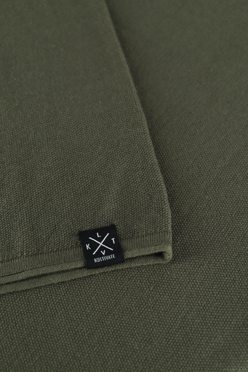 Groene KULTIVATE Trui KN MELVIN - large