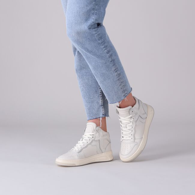 Witte BRONX Hoge sneakers OLD-COSMO 47325 Witte BRONX Hoge sneakers OLD-COSMO 47325 - large