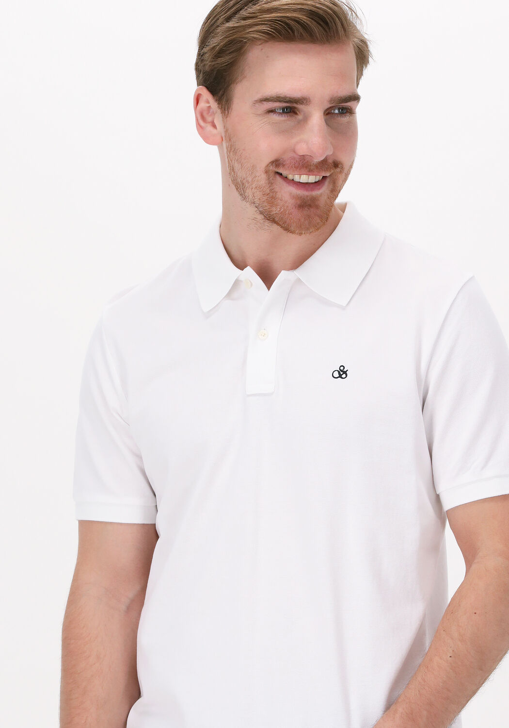 Polo met cheap naaimachine logo