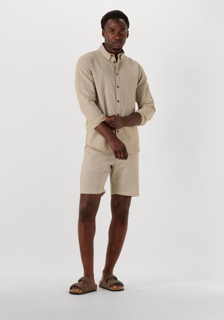 Zand ANERKJENDT Korte broek AKLT JAMES COT/LINEN ELA SHORTS - large