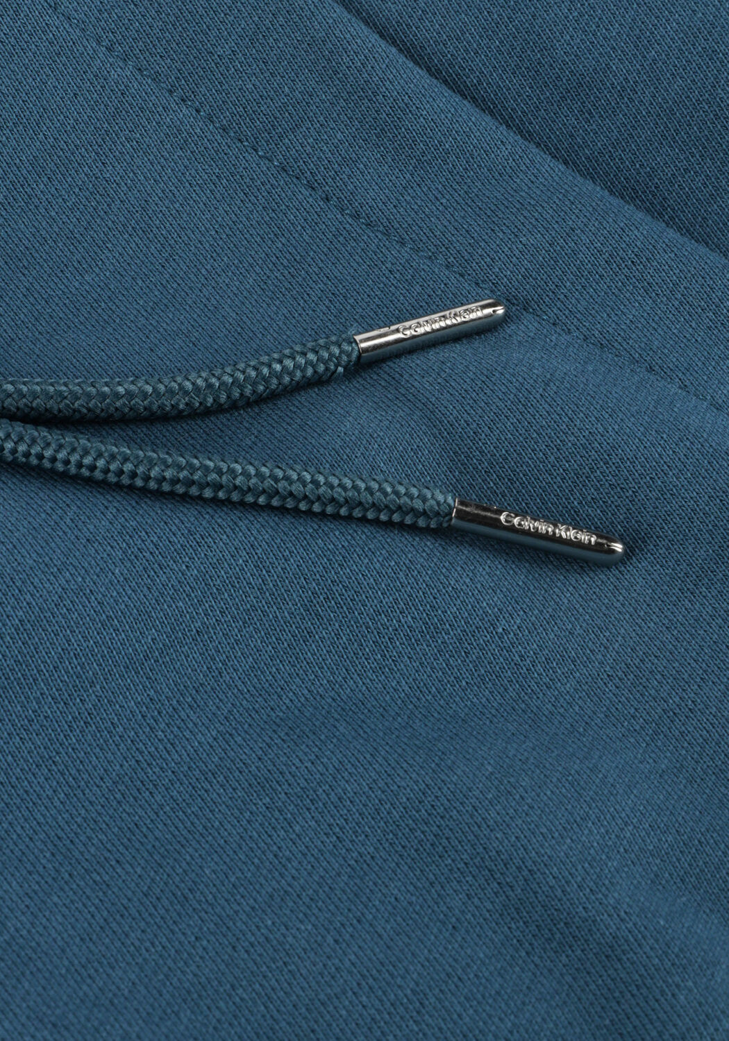 Blauwe CALVIN KLEIN Sweater LS 350TERRY EY WHSL BADGE HOODIE - large