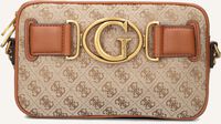 Cognac GUESS Schoudertas AVIANA CAMERA BAG - medium