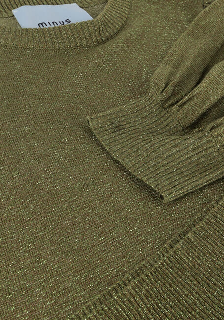 MINUS LIVA PUFF SLEEVE METALLIC KNIT PULLOVER MINUS LIVA PUFF SLEEVE METALLIC KNIT PULLOVER - large