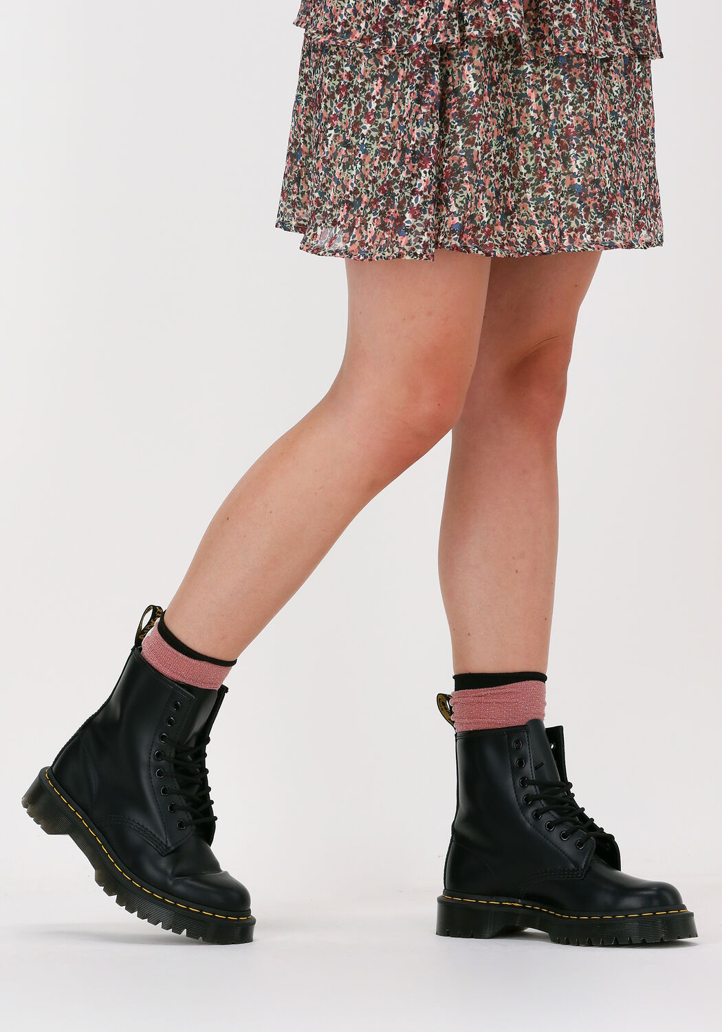 Zwarte dr martens veterboots online 1460 bex
