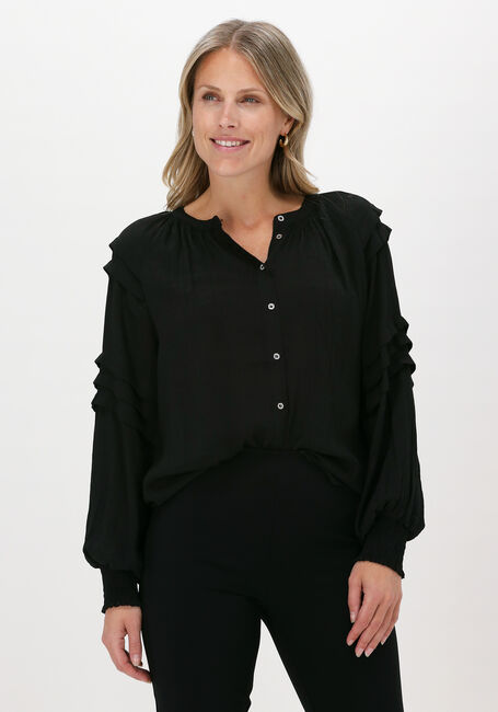 Zwarte CO'COUTURE Blouses CORA PLEAD SHIRT - large