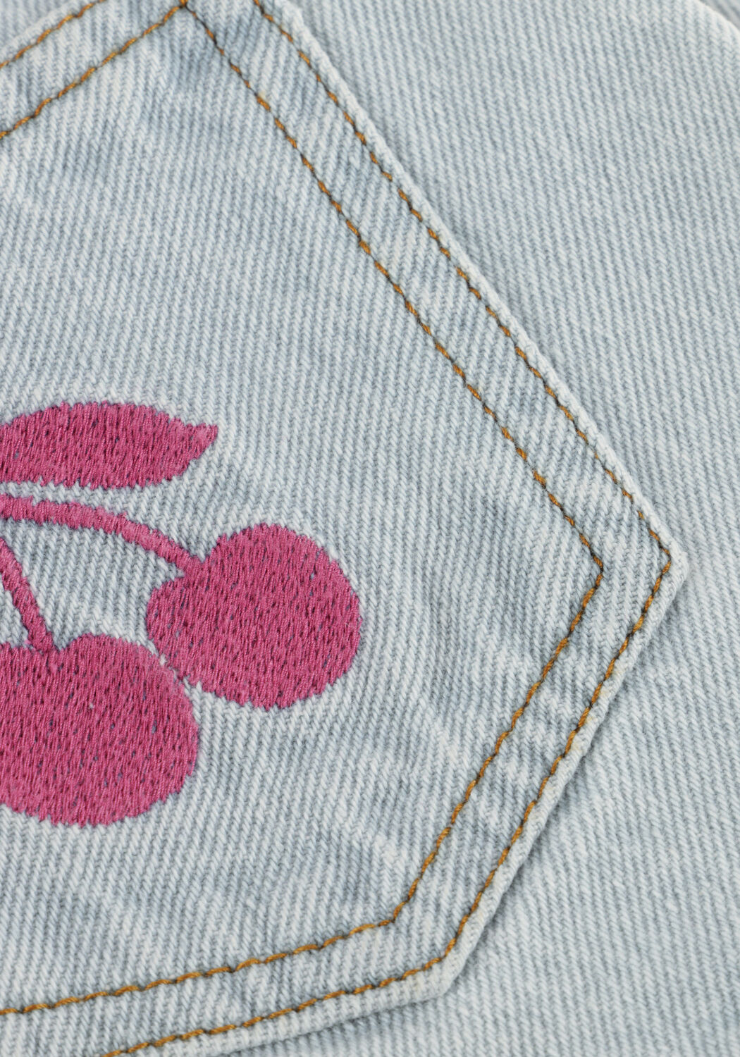 Lichtblauwe PETIT BLUSH Shorts JEANS SHORT - large