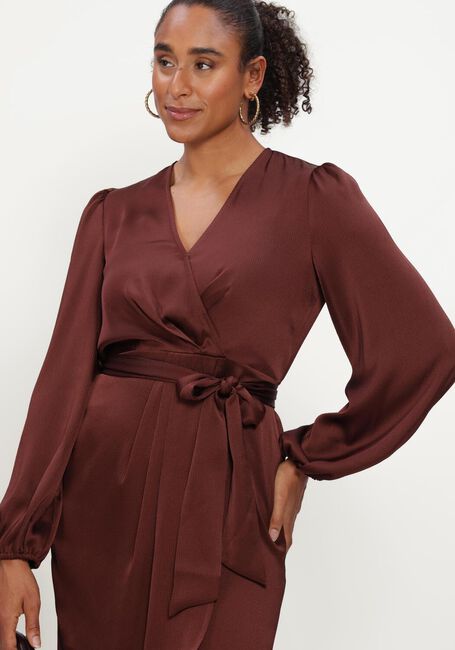 Bordeaux LINA LOCCHI Midi jurk LL-BEA - large