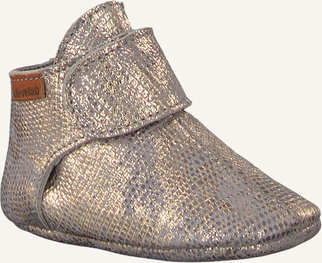 Zilveren DEVELAB Babyschoenen 41017 Zilveren DEVELAB Babyschoenen 41017 - large