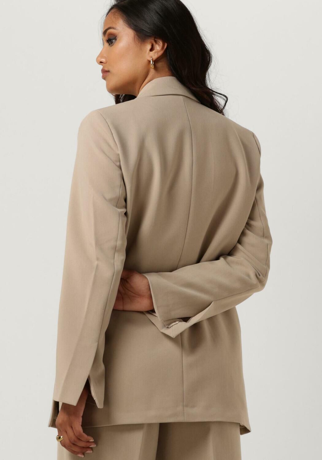 Beige MSCH COPENHAGEN Blazer MSCHBARBINE SLIT BLAZER | Omoda