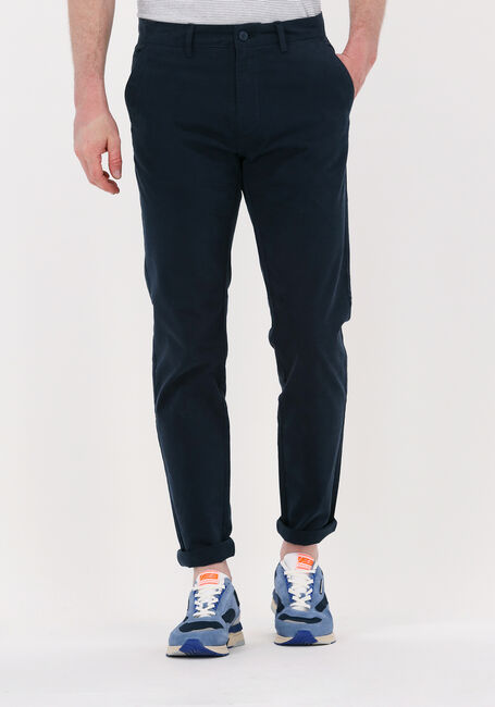 Donkerblauwe DSTREZZED Chino CHARLIE CHINO PANTS STRETCH TWILL - large