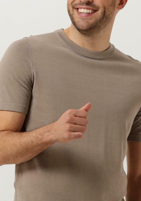 Beige DRYKORN T-shirt VALENTIN 420052 - large