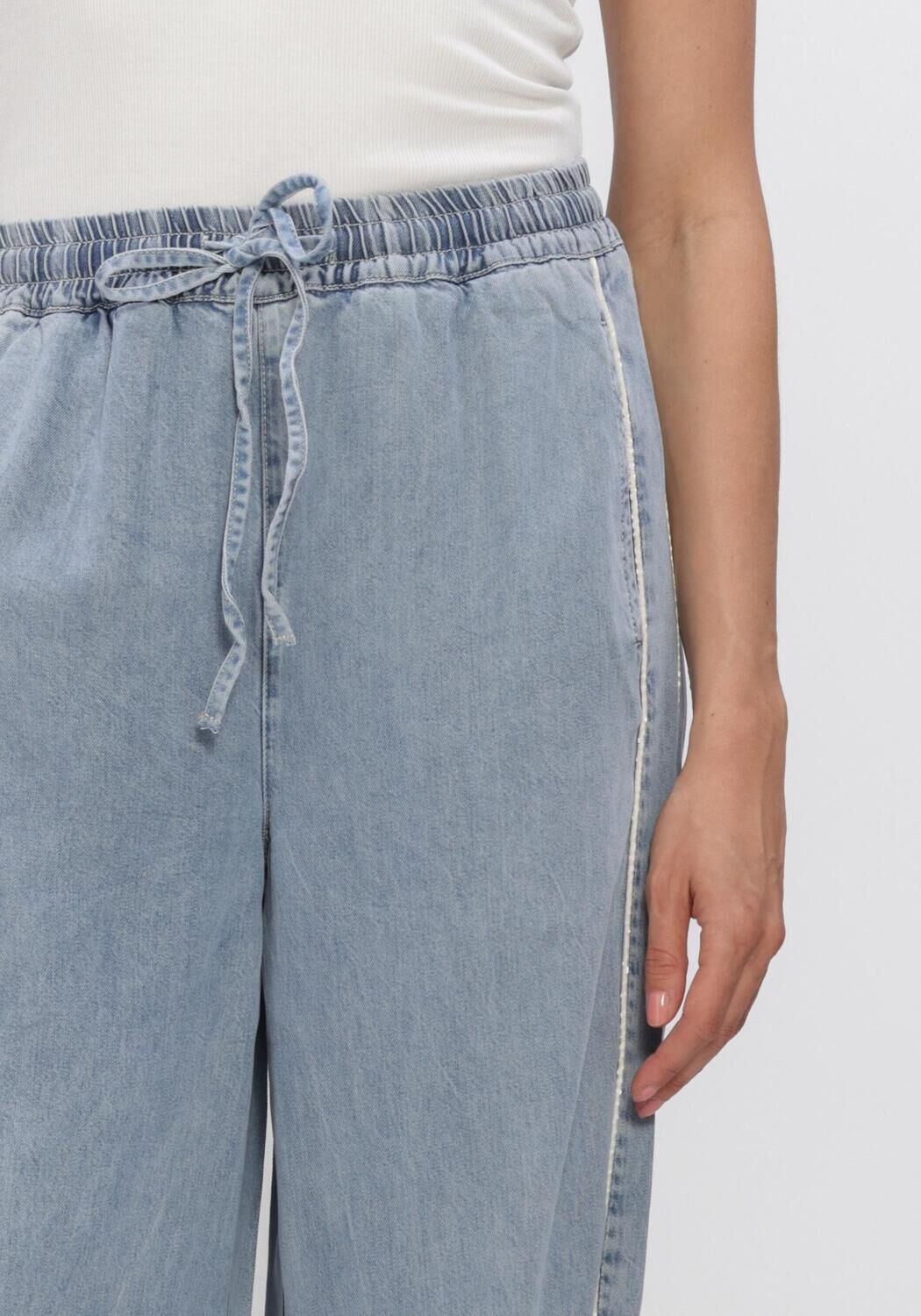 Blauwe GESTUZ Jeans GZSEA HW PANTS - large