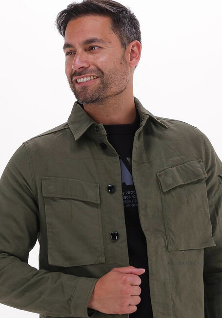 Groene G-STAR RAW Overshirt MYSTERIOUS OVERSHIRT - large