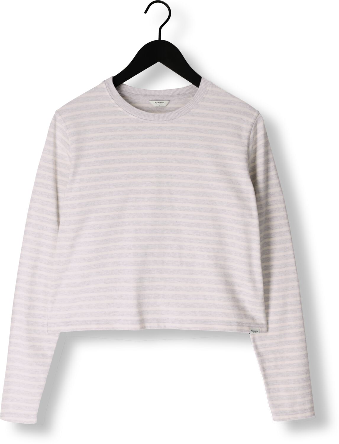 PENN & INK Dames Tops & T-shirts 516 Sweater Stripe Grijs