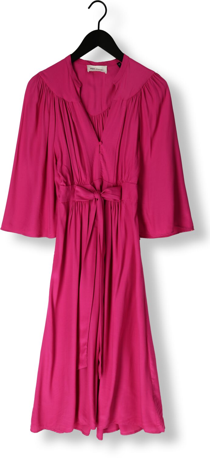 POM AMSTERDAM Dames Jurken Imperial Fuchsia Dress Roze