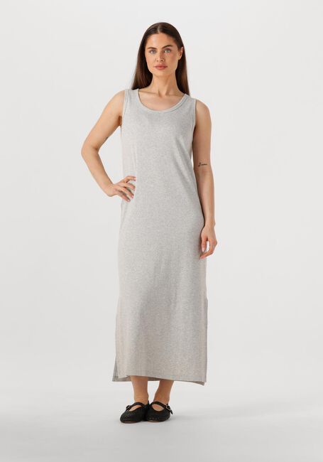 Lichtgrijze WITHBLACK Maxi jurk WBLDORDI LONG TANK DRESS - large