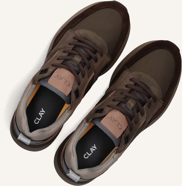 Bruine CLAY Lage sneakers 13833 Bruine CLAY Lage sneakers 13833 - large