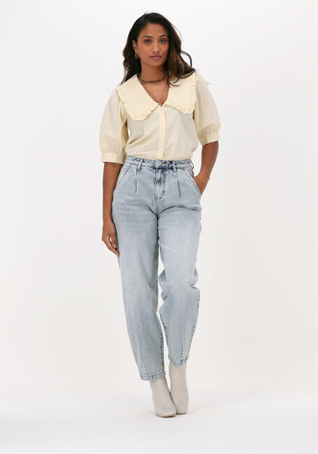 Blauwe CATWALK JUNKIE Mom jeans JN CHRISTY BLUE SKY - large