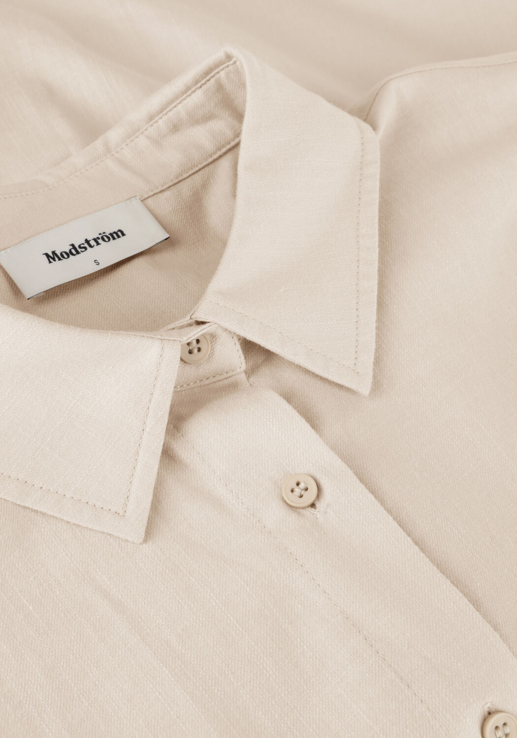 Zand MODSTR&Ouml;M Blouses CYDNEYMD SS SHIRT - large