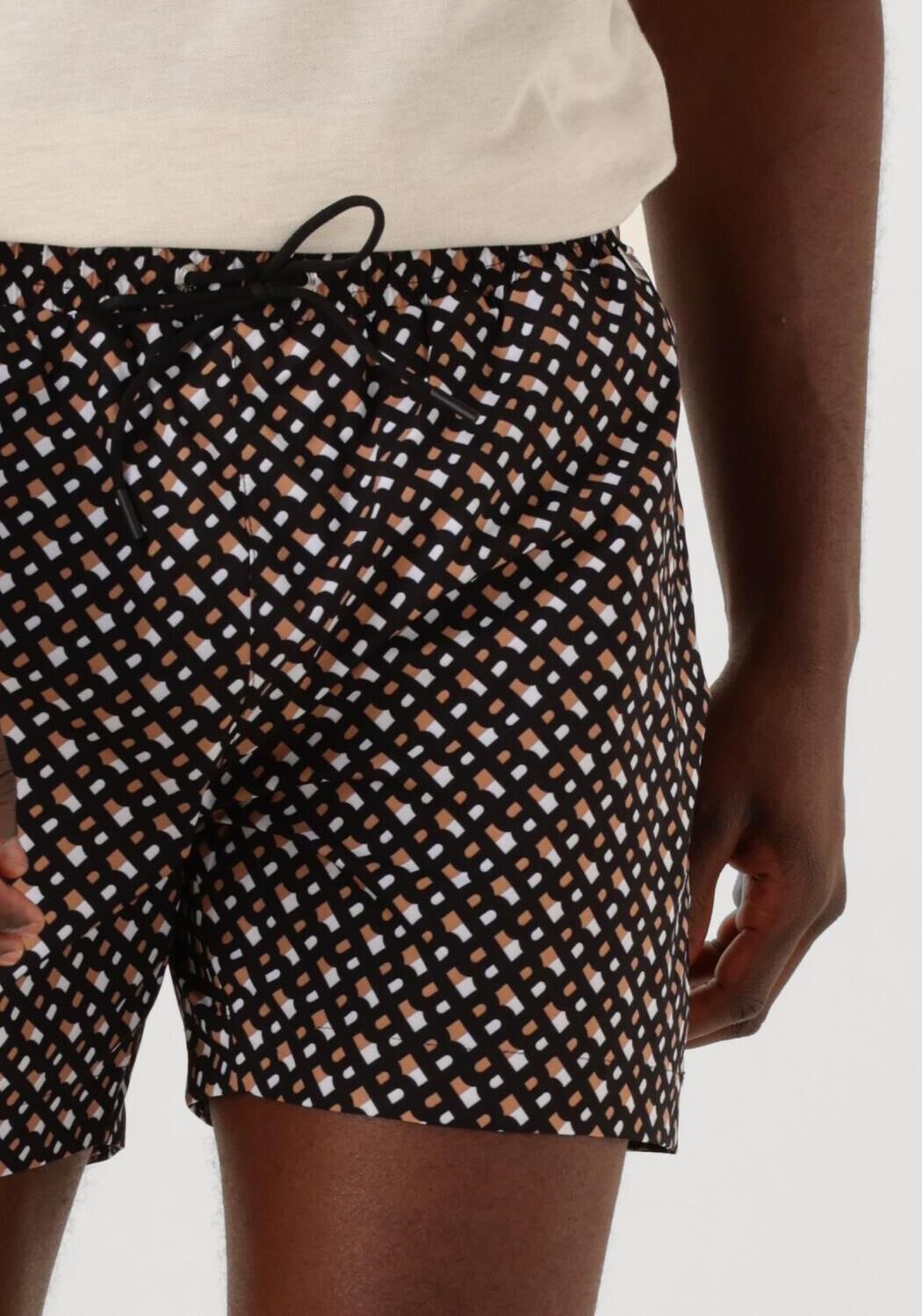BOSS BLACK Heren Zwembroeken Manu Zwart