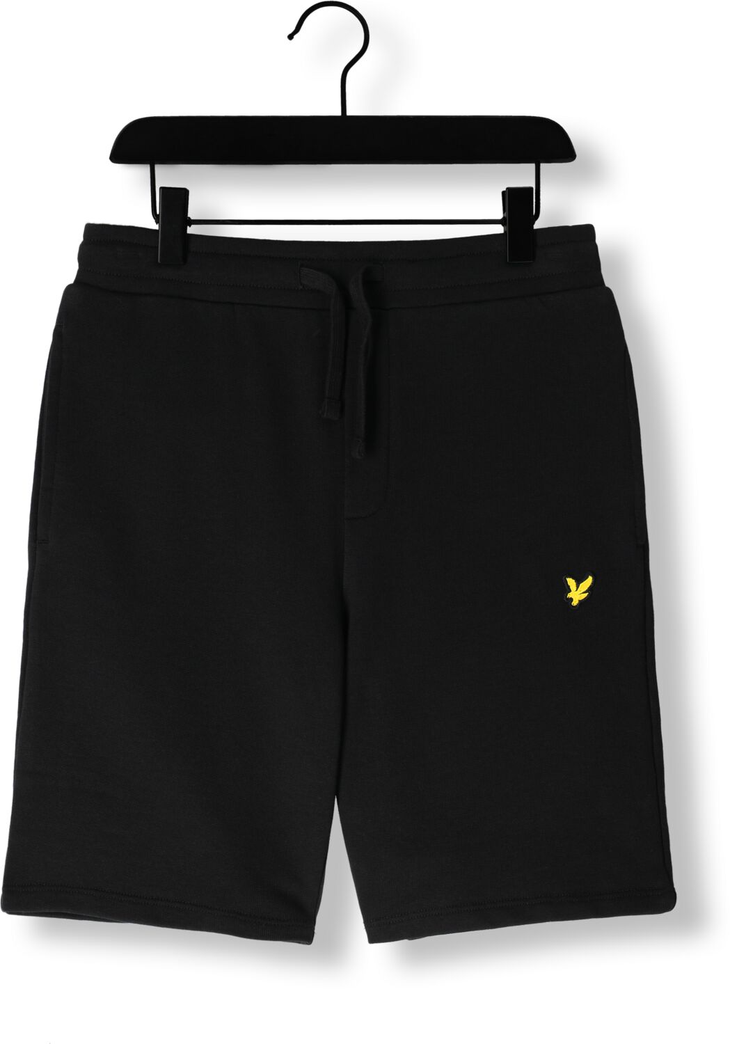 Lyle & Scott sweatshort MLB2014V zwart Effen 152 158