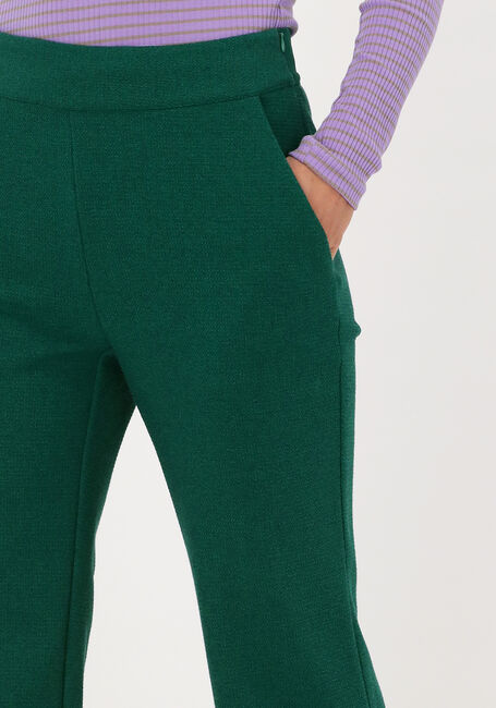 Groene CO'COUTURE Flared broek NITTIE WIDE PANT - large