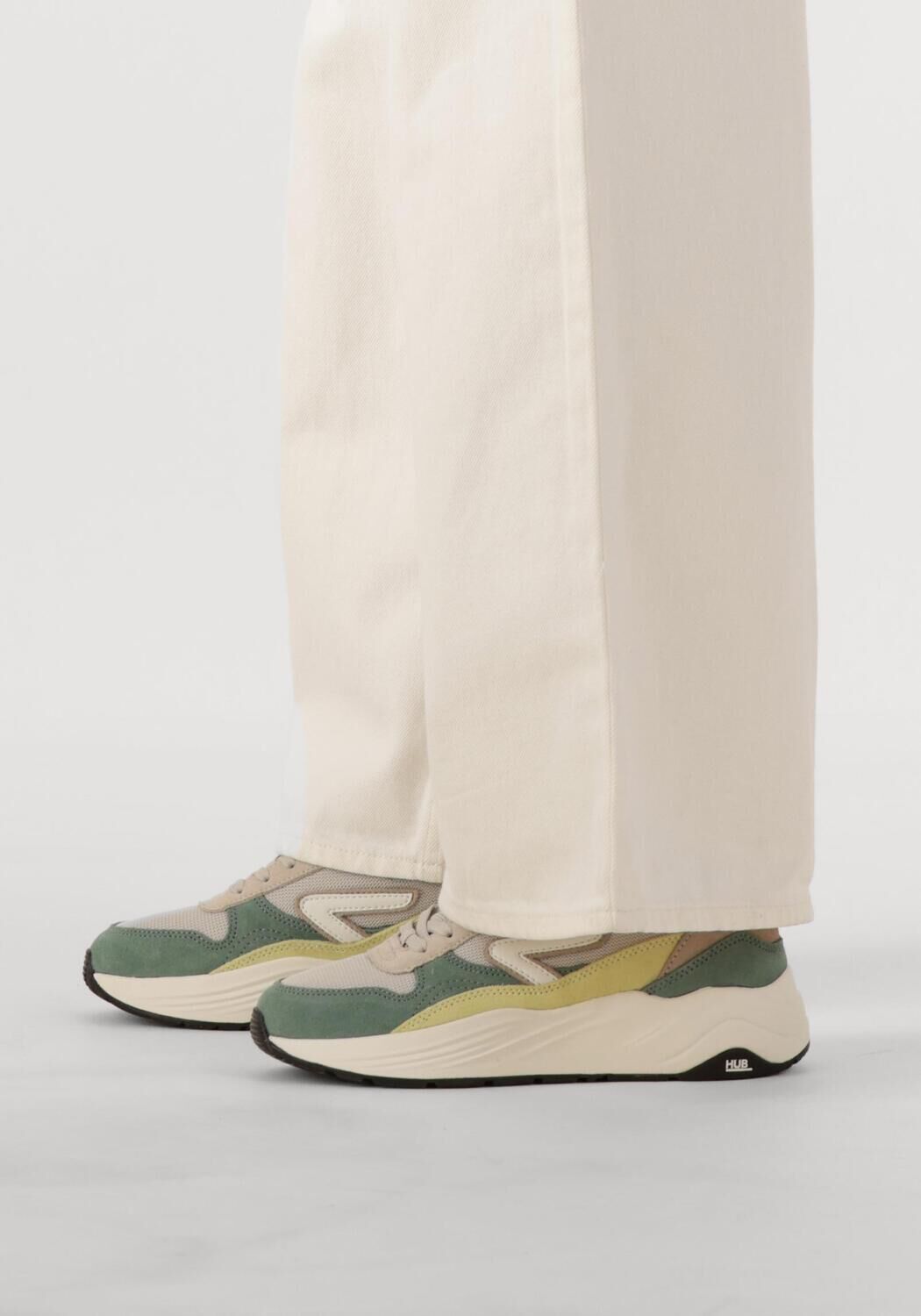 Beige HUB Lage sneakers GLIDE-Z - large