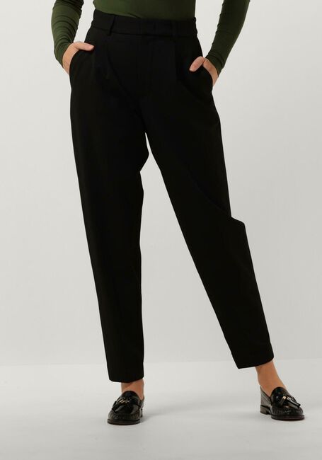 Zwarte VANILIA Pantalon TWILL PLEATED CHINO - large
